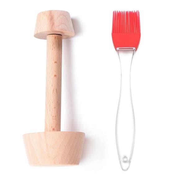 2 stk. Matpinne Tart Tamper 2 2 2 2