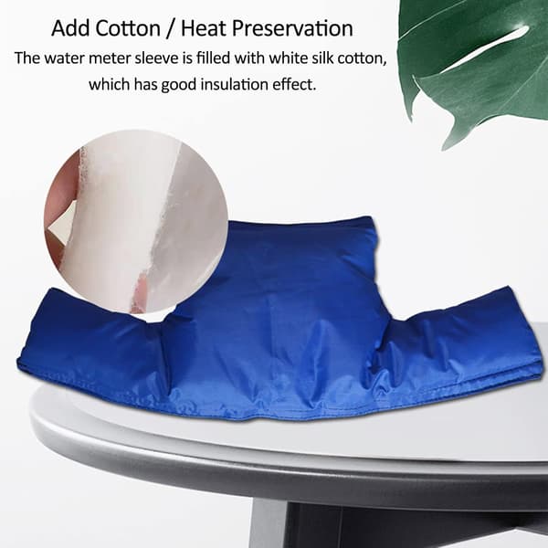 Isolert vannmålerdeksel, frostsikker ventilhette, vanntett O