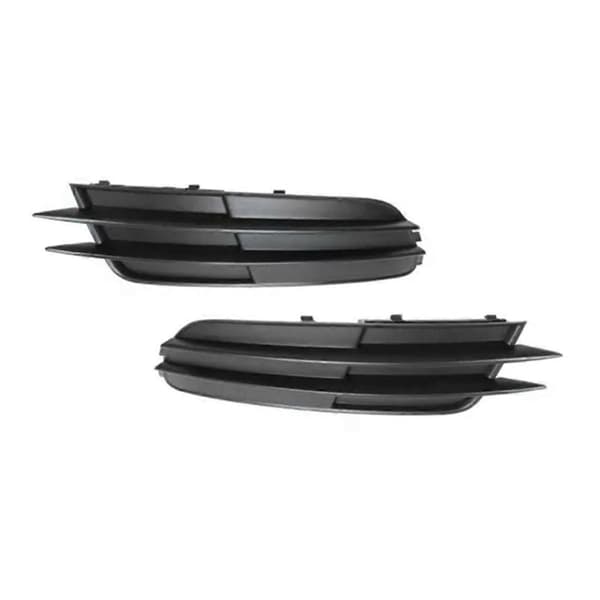 Kompatibel med A6 C7 2011-2014 frontfanger tåkelys grilldeksel 4G0807681F 4G0807682F