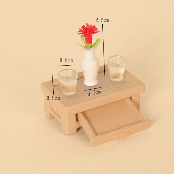 Dukkhus Miniatyr Soffa Teebord 5 5 5 5