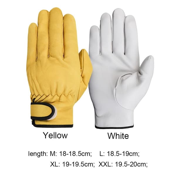 Arbeidshansker Hagehanske HVIT L - spot salg Hvit White White L-L