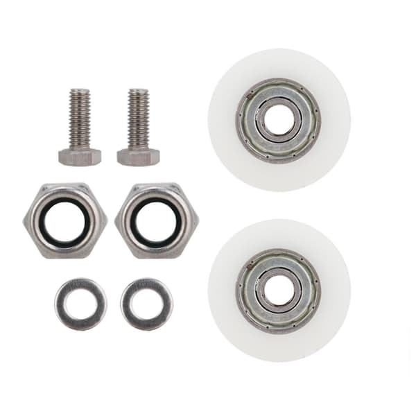 30 mm diameter Elite drivhus dørhjul erstatningssett