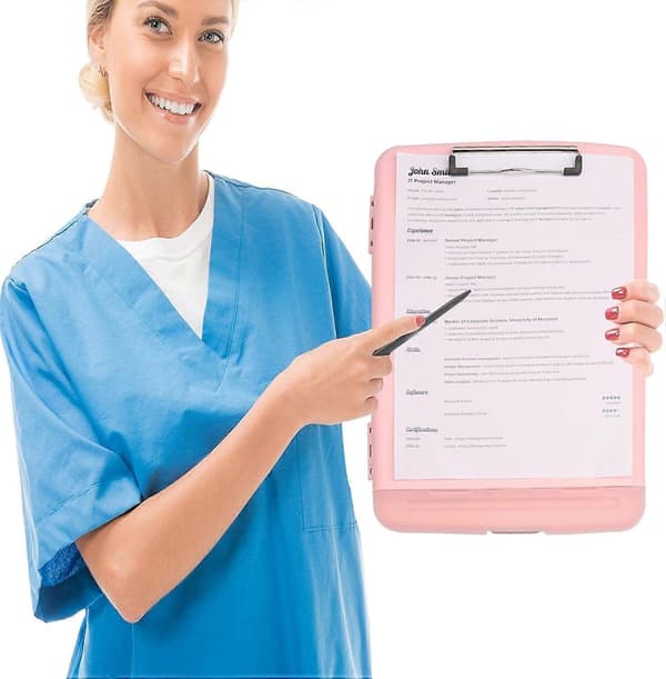 Skriveplade med opbevaring, Skriveplader 8,5x11 med opbevaring, Skriveplader