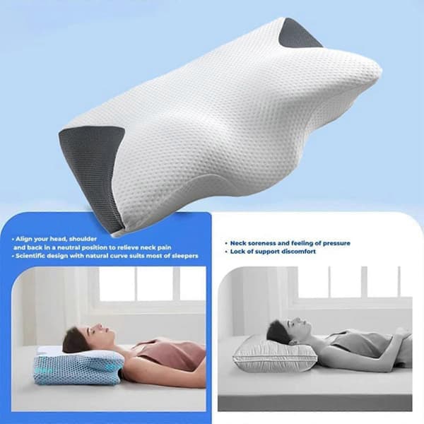 Advanced Anti-Snore Pillow - Cervical Pillow for Neck and Shoulder