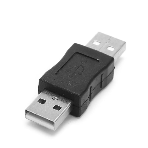 USB 2.0 hane till USB hane sladd Kabelkoppling Adapter Omvandlare Kontakt växlare