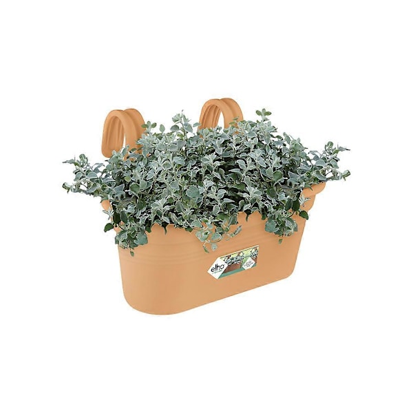 Green Basics Easy Hanger Stor 35x27cm Mild Terra Balkonglåda med Dränering