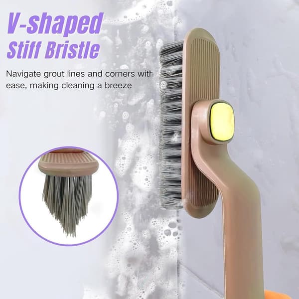 Fogborste - 3-pack - Rengöringsborste - Skrubbborste - Multifunktionell