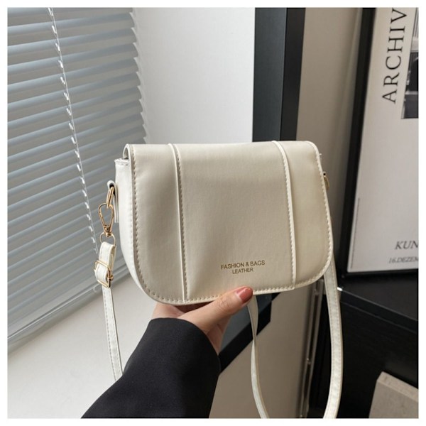 Axelremsväska Messenger Bag VIT White