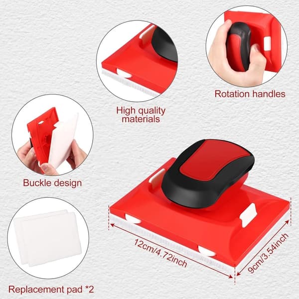 Malerkantskærer Malerkantværktøj 2 ERSTATNINGSBESKYTTELSE 2 Replacement Pads 2 Replacement Pads