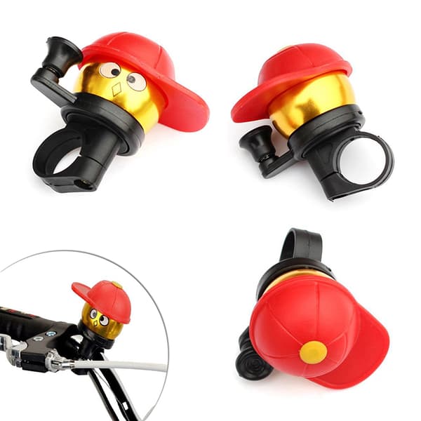 Cykelklocka Mini Högljudd Cykelring Alarm Styre B random