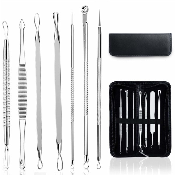 (Spesialkampanje) CQBB Blackhead Remover, Pimple Popper i rustfritt stål