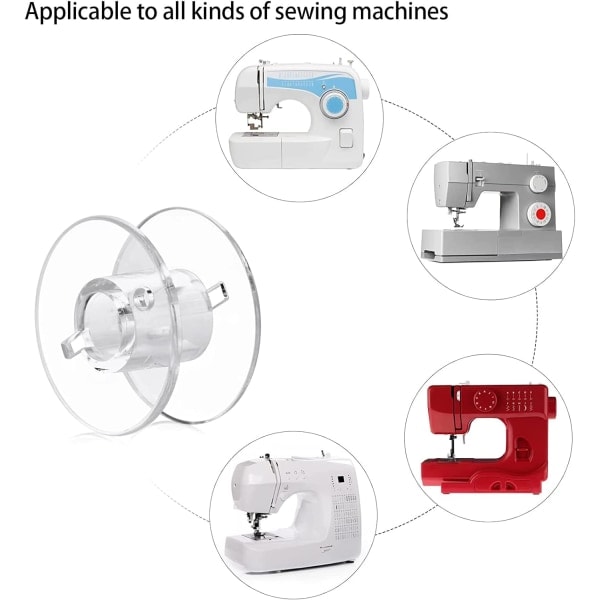60 stk Symaksinspoler til Symaksinspoler Plast Symaksinspoler til Brother Singer Kenmore Janome de fleste symaskiner