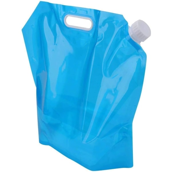 4 kpl 30L taittuva vesisäiliö 2 x 5L + 2 x 10L Vesisäkki, taittuva vesikuljetussäiliö