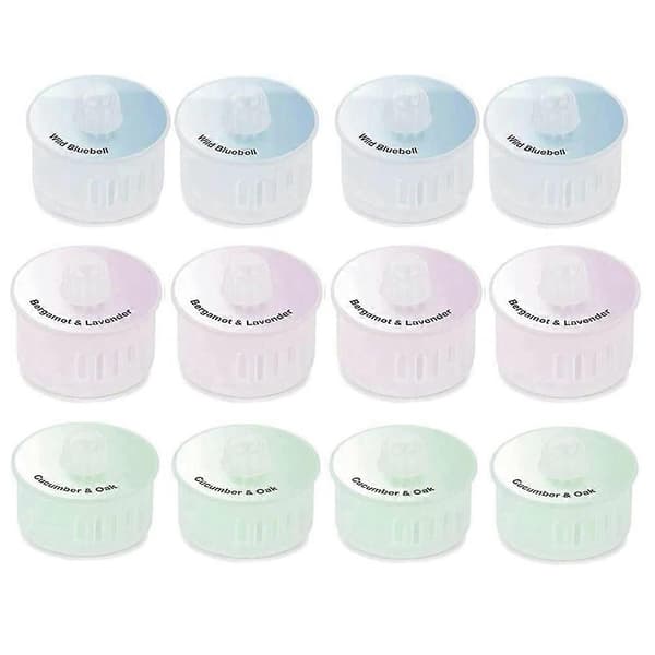 12-pack Doftkapslar Luftfräschare för ECOVACS Deebot T9
