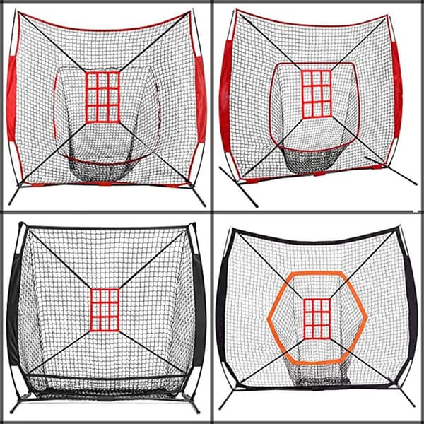 Basebollträning Träningsnät GUL yellow