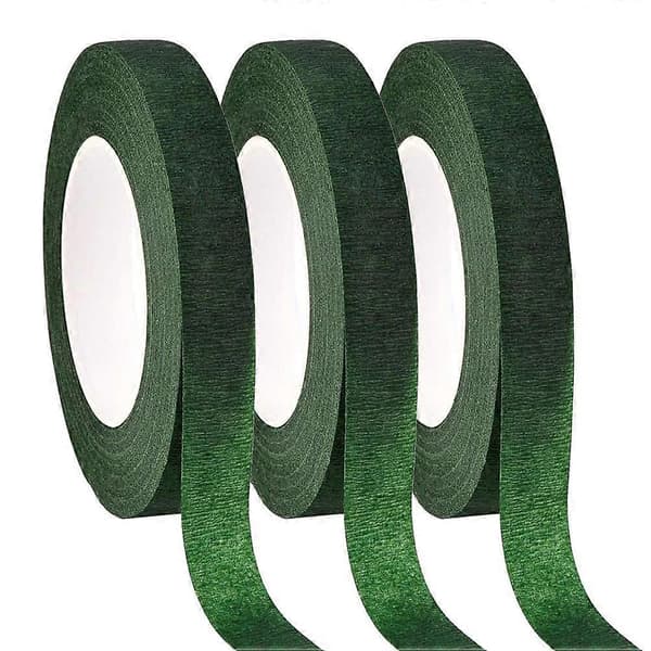 4 rullar Bukettomslagstejp, 12 mm bred blomtejp Buketttejp