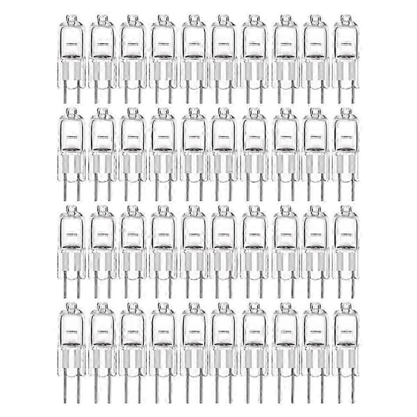 20-pack G4 Halogen Lamps 20W 12V - Warm White Light for Perfect Lighting
