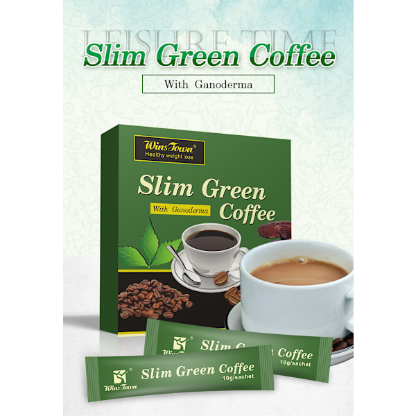 Grönt kaffe fettförbrännande kaffe slim keto viktminskningssmoothie