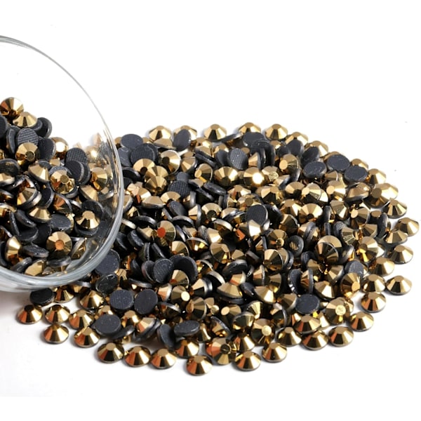 1600 kpl Aurum Hotfix -strassikiviä DIY-askarteluun, SS20, 4,6–4,8 mm Aurum Aurum SS20 Aurum