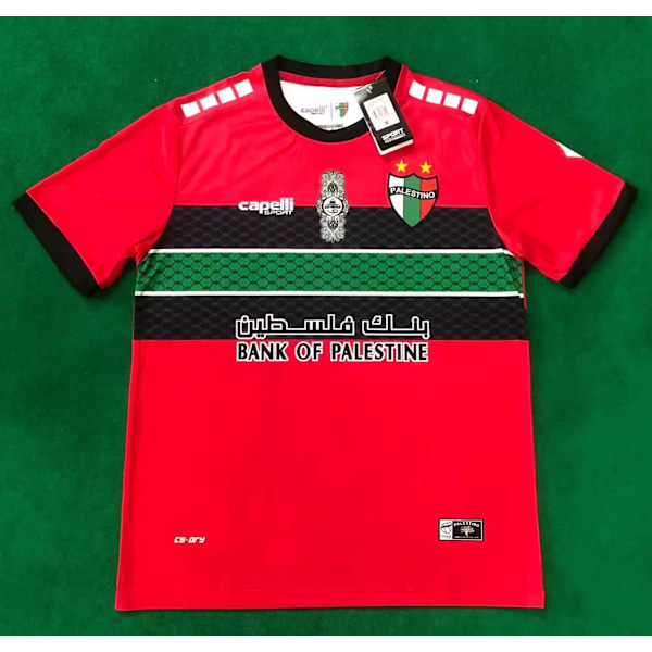 Palestina fotbollströja 2023/24 Hemmatröja Bortatröja Svart XL XL XL 2223 Erke XL