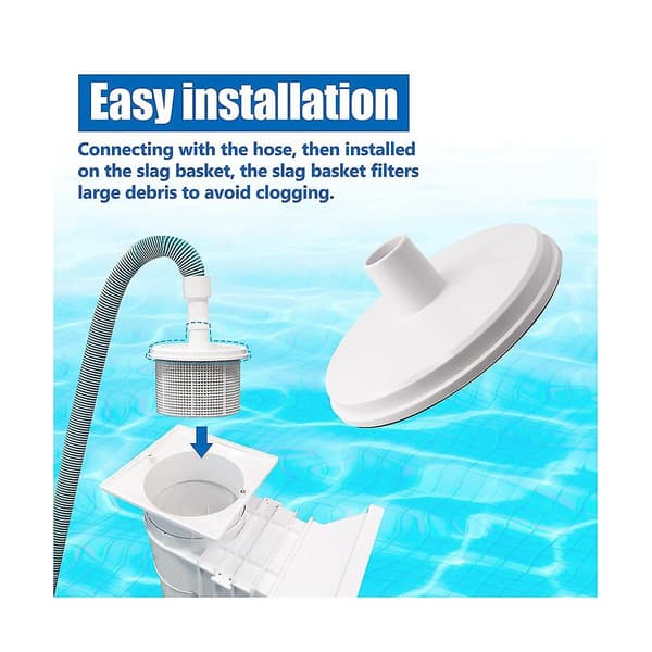 SP1106 Skimmer til indbygget pool, erstatning for SP1082, 1084, 1085, 1075 White