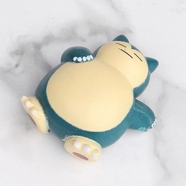 Pokémon 1.18\" Snorlax Figurleksaker, 5 st/förpackning As shown