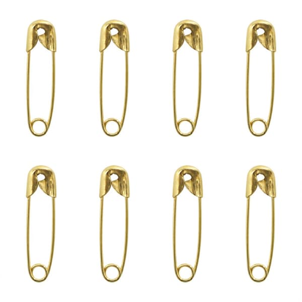 500 stk Sikkerhetsnåler Assorterte Mini Klesklyper