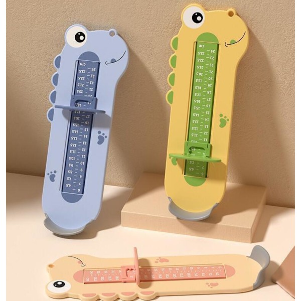 Baby Foot Length Measurer Shoe Size Measuring Device Blue