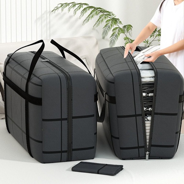 Täcke Förvaringsväska Hushålls Kläder Organiserare 55X23X35CM 55x23x35cm