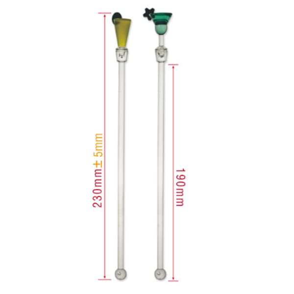 10 st Omrörningspinnar Färgglada Drinkpinnar 23 cm