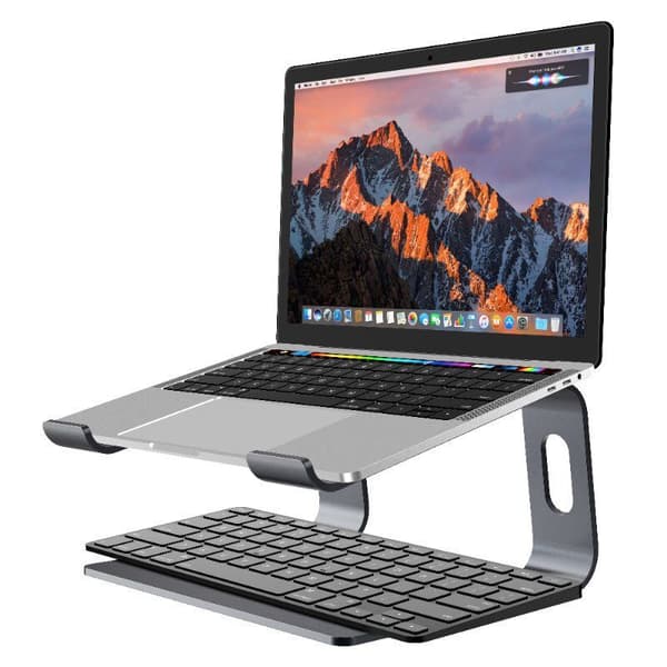 Laptopstativ, Ergonomisk Laptopstativ til Skrivebord, Noteb