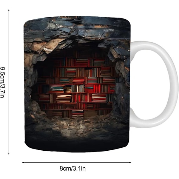 Bokhylle Kopp Bokelsker Kaffekopp 1 1 1 1