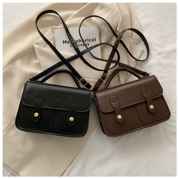 Axelremsväska Crossbody väska VIT white