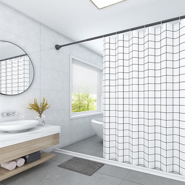 Vannstopper Dusjbarriere GRÅ 300CM Grå