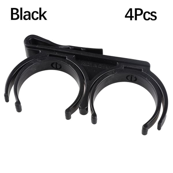 4 kpl Golfpalloklipsi Golf Klipsi MUSTA 4 KPL 4 KPL Musta Black 4Pcs-4Pcs
