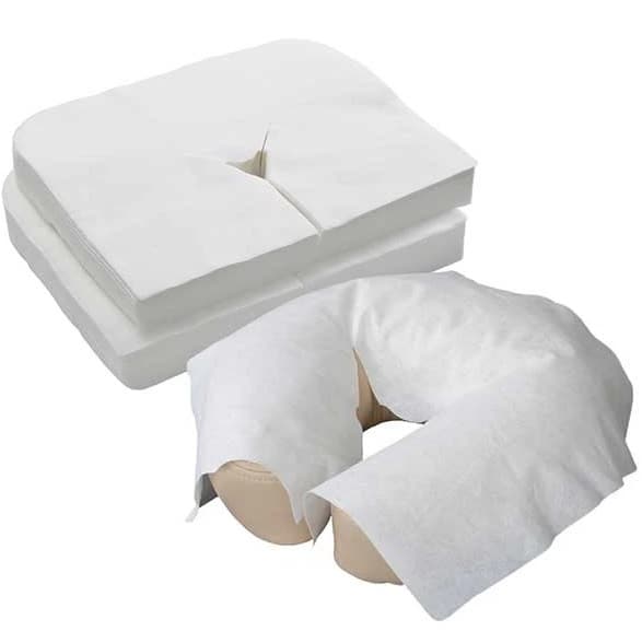Nackstödsskydd för massagebänkar, 100-pack