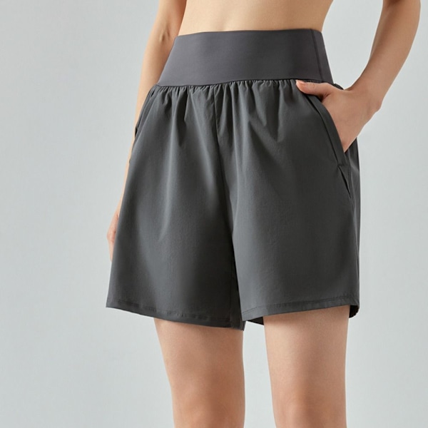 Yoga Shorts Sports Shorts GRÅ XL grå grey XL