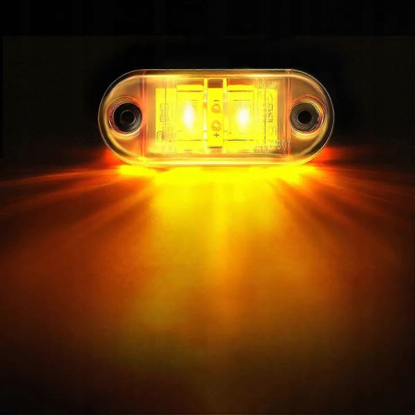 Positionslygte LED Marker til Lastbiler 12 stk