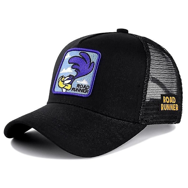 Mickey Snapback Bomulls Baseballkeps & Pappa Mesh / Truckerkeps ROUD RUNNER BLACK