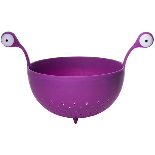 BPA-vapaa Muovinen Siivilä Pastan, Riisin, Vihannesten ja Hedelmien Valuttamiseen - Pastasiivilä - Riisi- ja Pastasiivilä Konepesun Kestävä purple