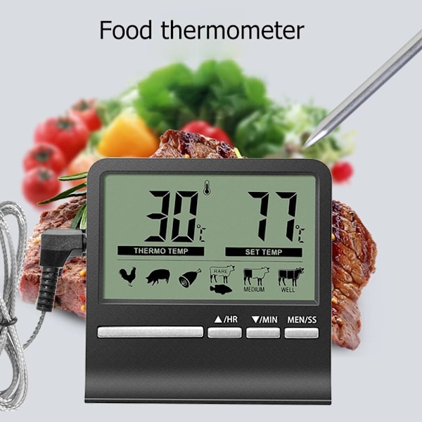 Mattermometer Ugnstermometer VIT White