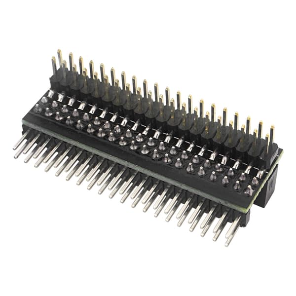 1 til 2 40-benede 2x20-benede sideledninger ud af praktisk brug til Raspberry Pi 4B/3B+