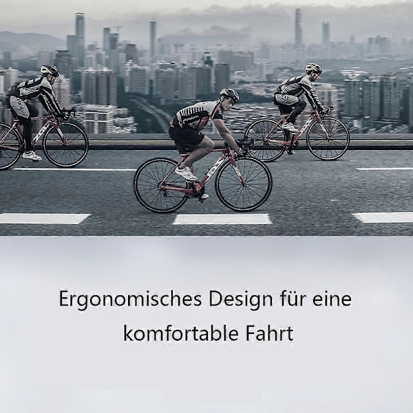(Særlig kampagne) VELMIA Ergonomisk cykelsadel med memory foam for komfort 12