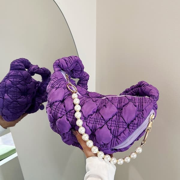 Skulderveske Armveske LILLA Purple