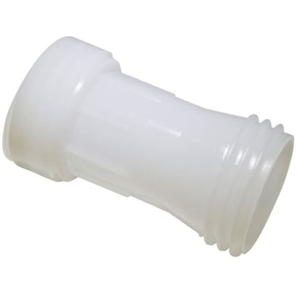 1000 liters tankforlengelse, rett, d.60, i hvit plast