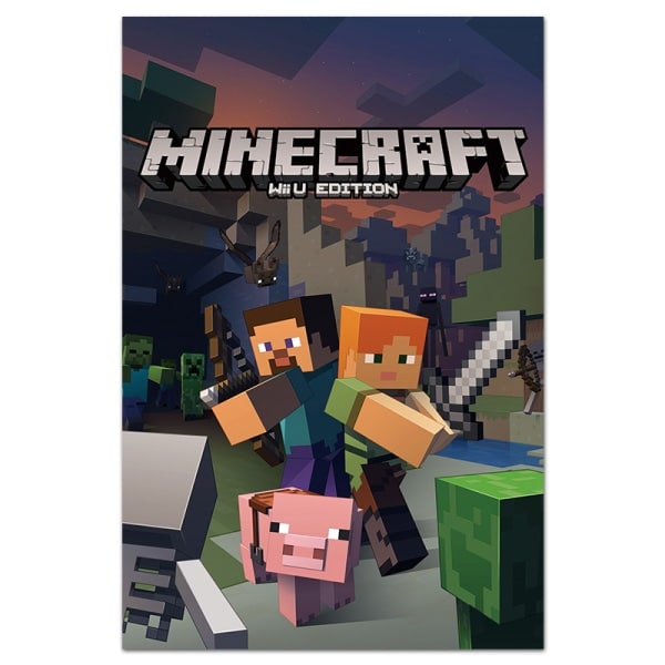 5D Timanttimaalaus Minecraft Sarja 1 DIY Täysi Timantti Dekoratiivinen Maalaus 30*40cm
