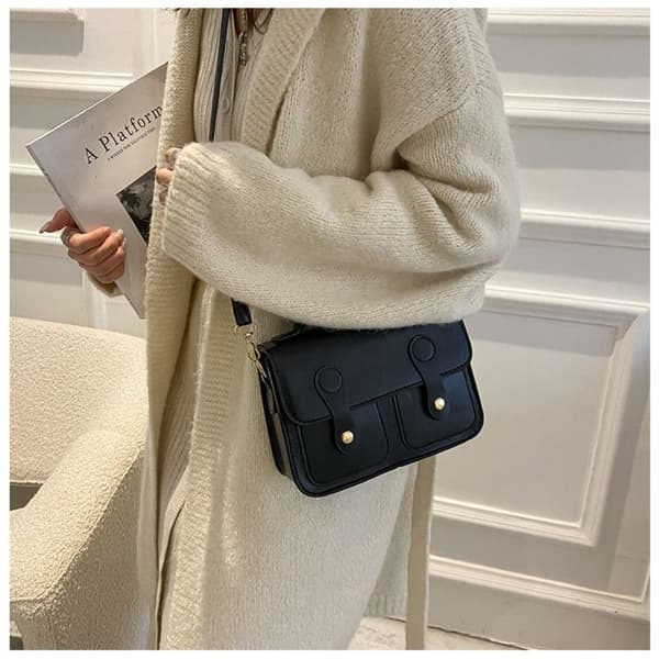 Axelremsväska Crossbody väska VIT white