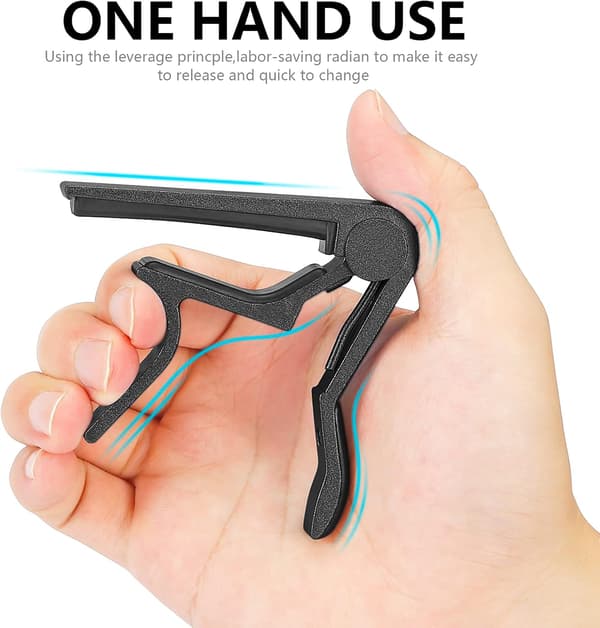 Guitar Capo (Sort)