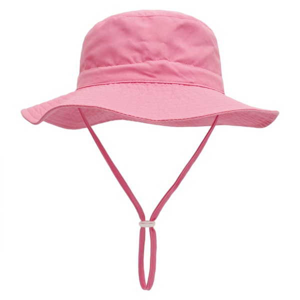 Barnhattar, vår- och sommarsolhattar, andningsbara buckethattar för pojkar och flickor, strandhattar och fiskarhattar blue XS
