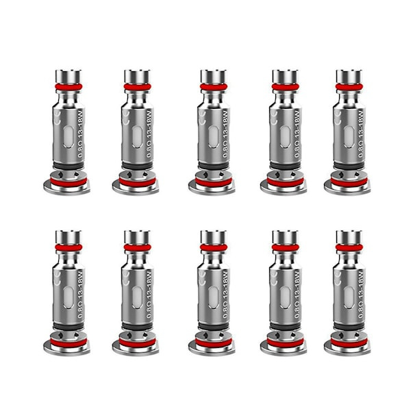 10 st Ersättningshuvuden för Caliburn Ca G Pod / Prime Vaper 0,8 ohm Mesh Coil Tank